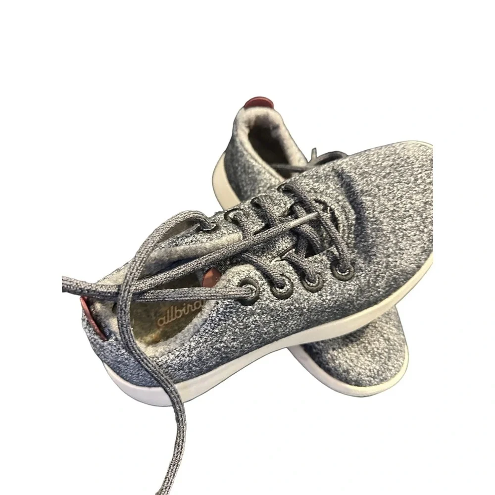 Allbirds Wool Runner Sneakers‎ Grey Plum Merino Wool Sustainable Comfort Size W7